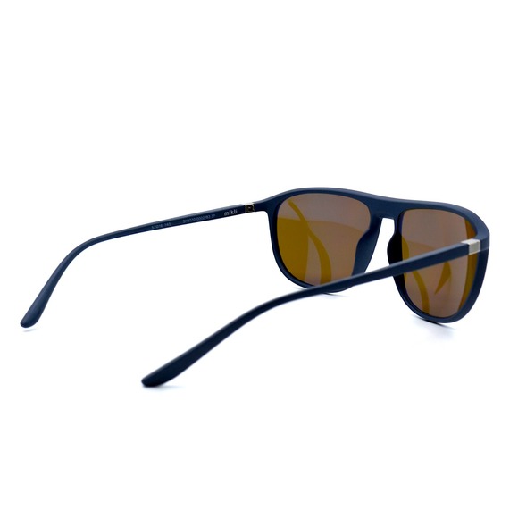 NEW STARCK BIOSUN SH5010 BLUE BROWN POLARIZED AUTHENTIC SUNGLASSES - Picture 7 of 11